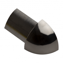 8mm - ECQ080.84 Genesis Stainless Steel Tile Trim Round Metal Corners (Single) ECQDD